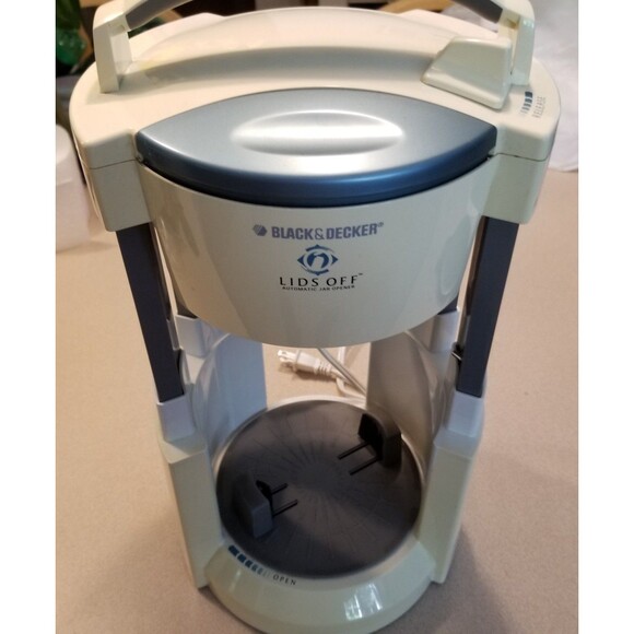 Black & Decker Lids Off Automatic Electric Jar Opener Model JW200 Tested Works - Picture 6 of 9